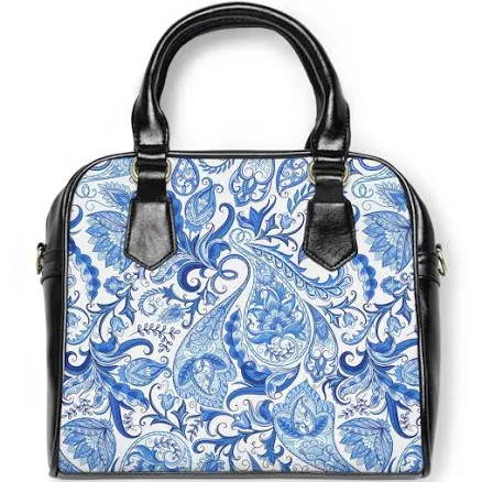 Blueprint Shoulder Handbag