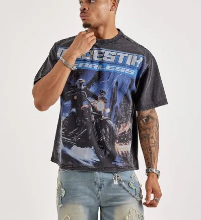 Majestik Men's Fearless Motorcycle Tee