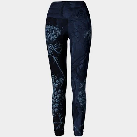 Poppy & Queen Anne's Lace Yoga Leggings