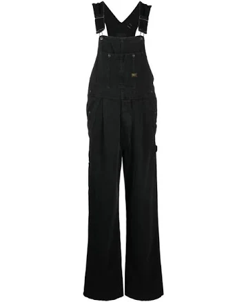 R13 Damon Denim Overalls - M