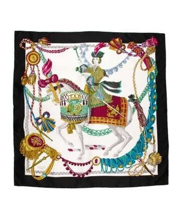 Hermès Women's Le Timbalier Silk Scarf