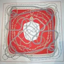 Hermes Carre 90 Reaction Ancienne Scarf