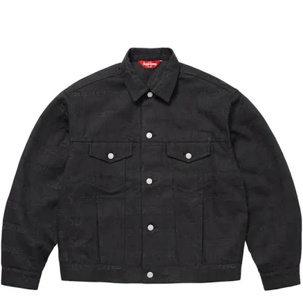 Supreme Women's Jacquard Denim Trucker Jacket