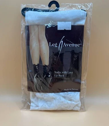 Leg Avenue Women's Lace Up Anklet Socks