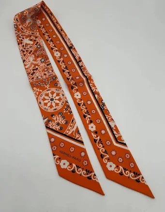 Hermès Etriers Remix twilly