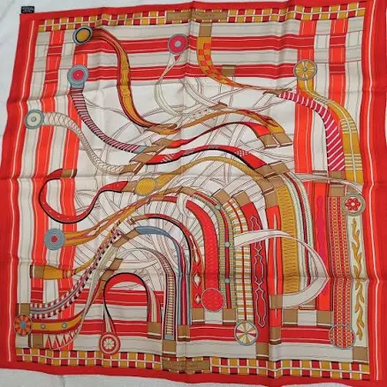 Hermès Voltes et Pirouettes Scarf