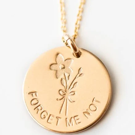 Forget Me Not Necklace