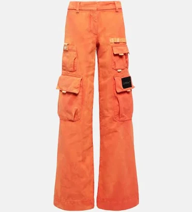 Toybox Laundry Cargo Trousers In Coral Red
