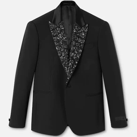 Versace Men's Crystal Single-Breasted Blazer
