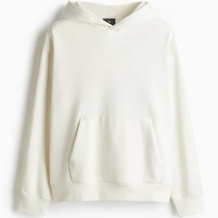H&M Men's Loose Fit Hoodie with Side Stripes