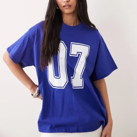ASOS Oversized Varsity T-shirt