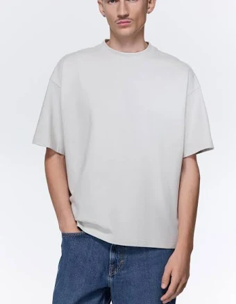 H&M Men's Oversized Cotton T-Shirt
