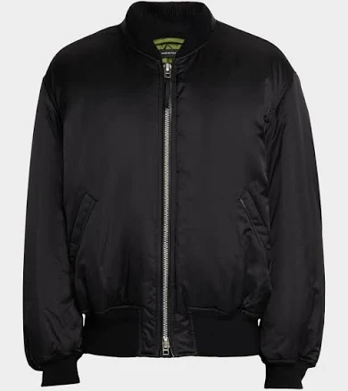 TOM FORD Men's Soft Silk Satin Bomber Jacket