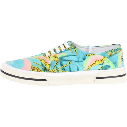 CELINE - Lace Up Sneakers, Men, Multicolor