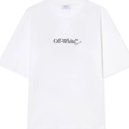 Off-White Scribble Arrow Skate Logo T-Shirt Cotton