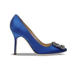 Hangisi Manolo Blahnik Women's Pumps Satin