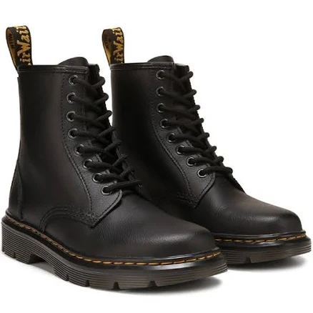 Dr. Martens Aprile 8Eye Lace-Up Leather Boots