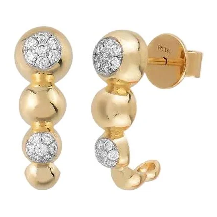 RITA JEWELRY Bubble Hoops Maxi