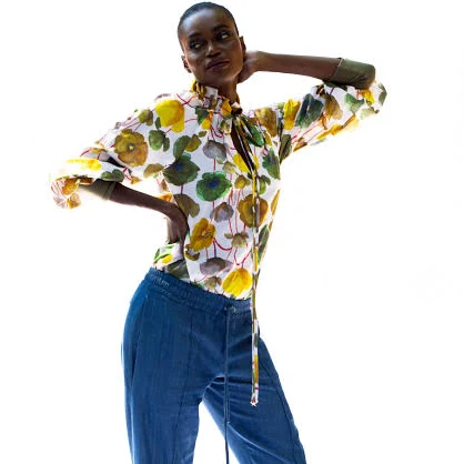 Pin Tuck Slim Pant
