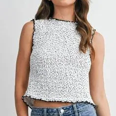 Ruched Ribbon Blouse