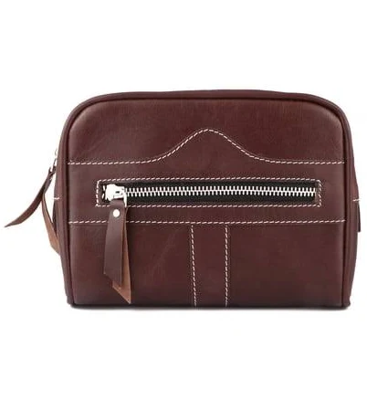 Challenger Horsewear Leather Waist Belt Bag Travel Pouch Fanny Pack