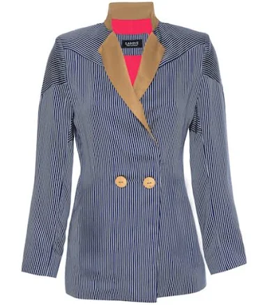 CYPRUS Loose Fit Pinstriped Jacket