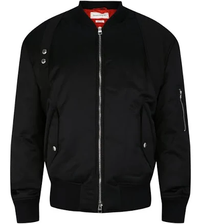 Alexander McQueen Harness Ma-1 Bomber Jacket