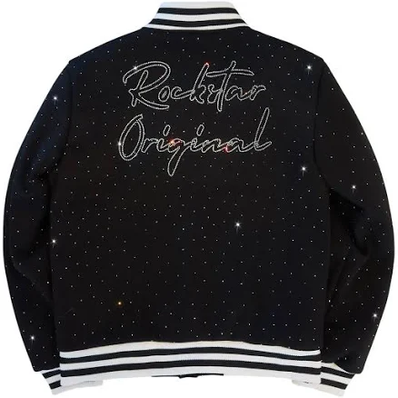 Alonza Rhinestone Varsity Jacket