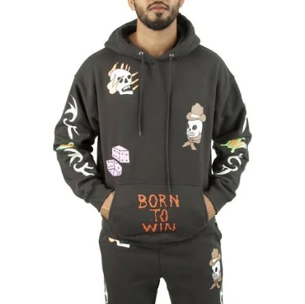 CONEY ISLAND PICNIC Born to Win Organic Cotton Blend Hoodie