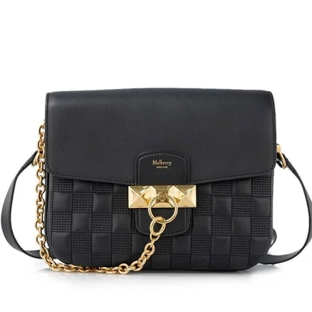 Mulberry Black Keeley Mini Shoulder Bag