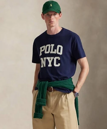 Polo Ralph Lauren Men's Classic-Fit Jersey Graphic T-Shirt