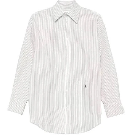 Saint Laurent Women's Striped Shirt