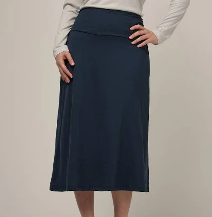 Helena Merino Wool Midi Skirt