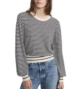FRAME Women's Striped Knit Sweater