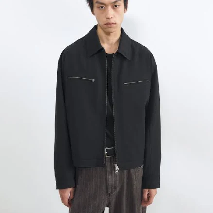 INSILENCE Wool Surker Western Jacket