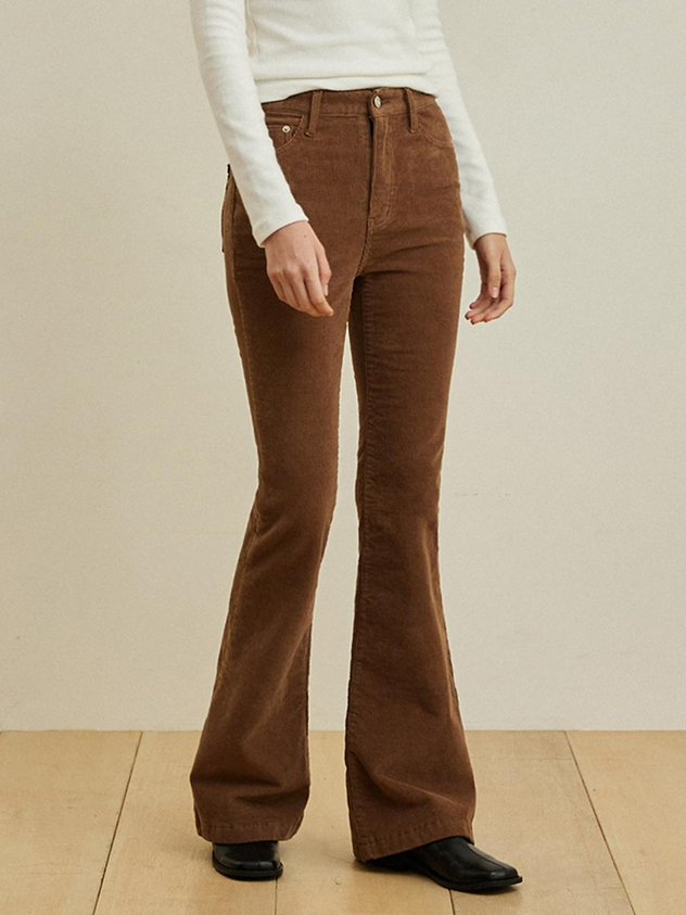 Corduroy Bell Bottom Pants