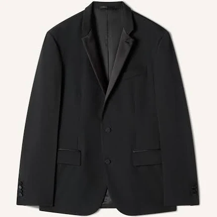 Lanvin Men's Wool Jacket with Stand-Up Collar