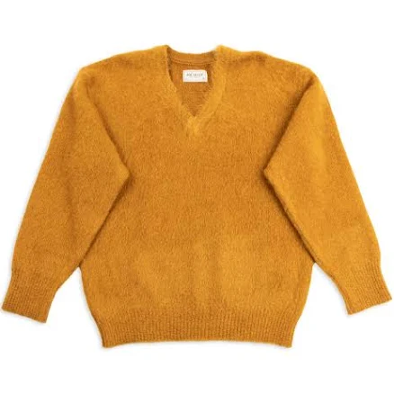 The Real McCoy's Joe McCoy Mohair V-Neck Sweater