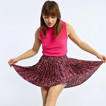 JOHNNY PLEated Mini Skirt