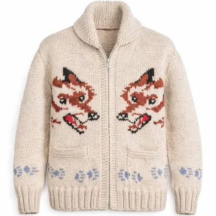 Sci-Fi Book Merch Unisex Knit Cardigan