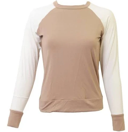 Color-Block Long Sleeve Top