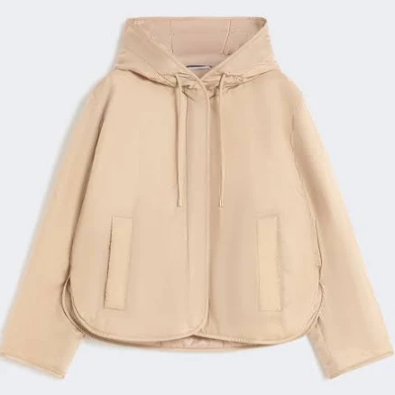 Max Mara Woman Padded hooded jacket in water-repellent canvas