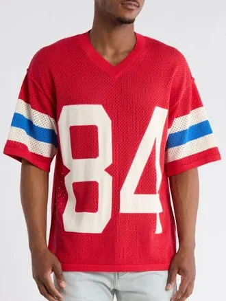 DIET STARTS MONDAY Men's Mesh Knit Jersey