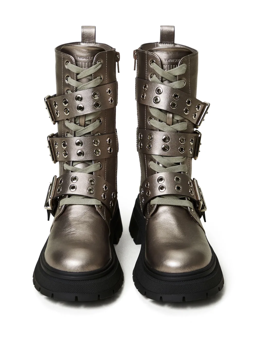 50mm Laminated Strap Boots