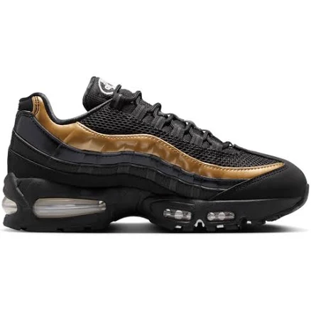 Nike Womens Air Max 95 SE - Running Shoes Sail/Black/Lt Charcoal Size 7.0