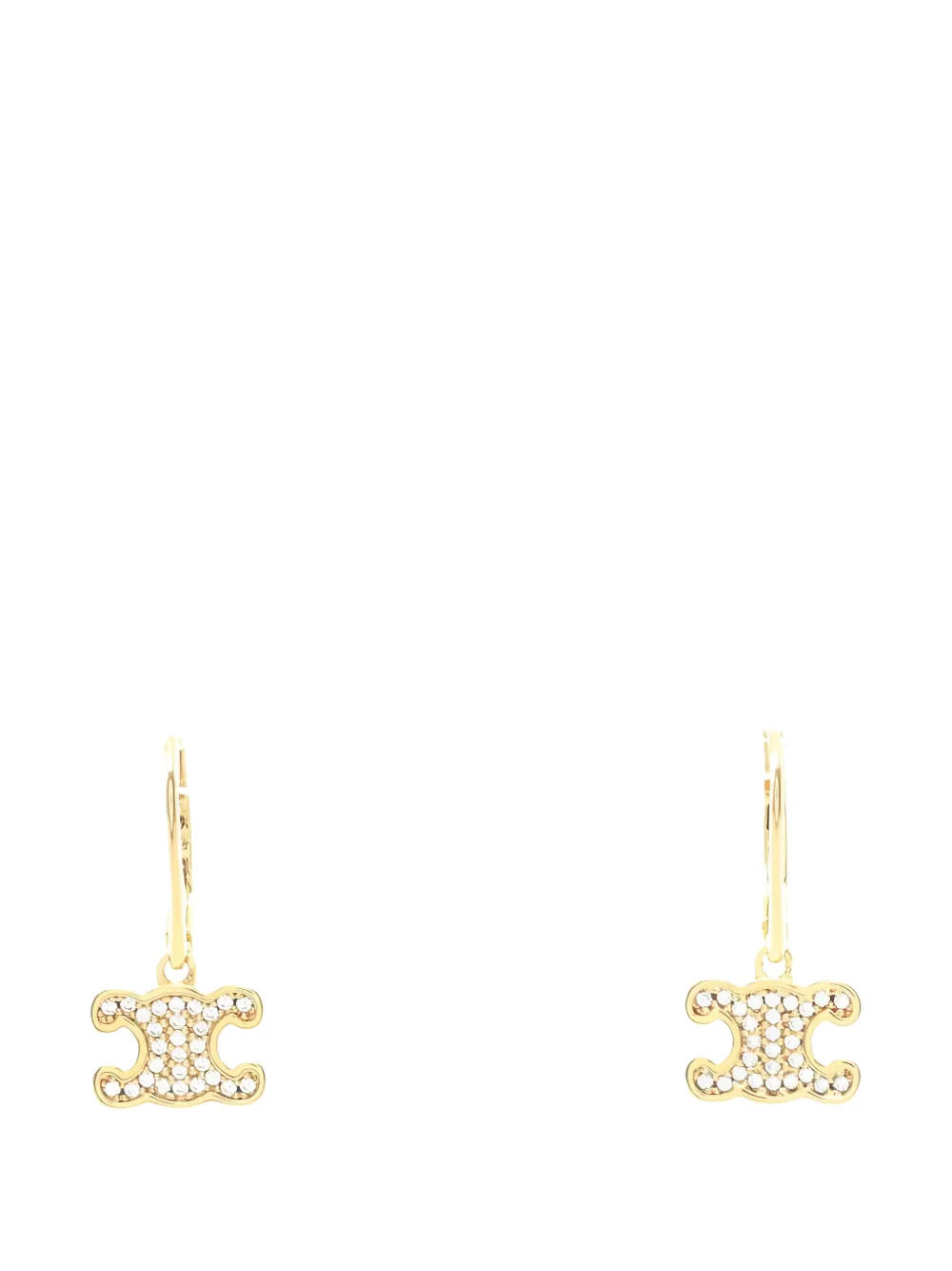 Big Celine Ribbon Earrings