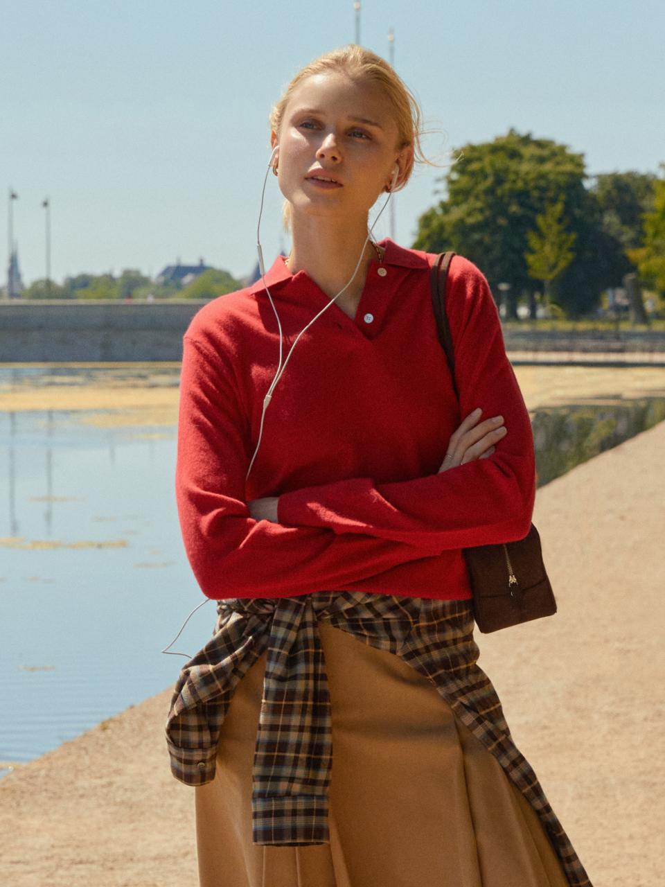 [SAMPLE SALE] Palster Collar Merino Wool Knitwear (3 colors)