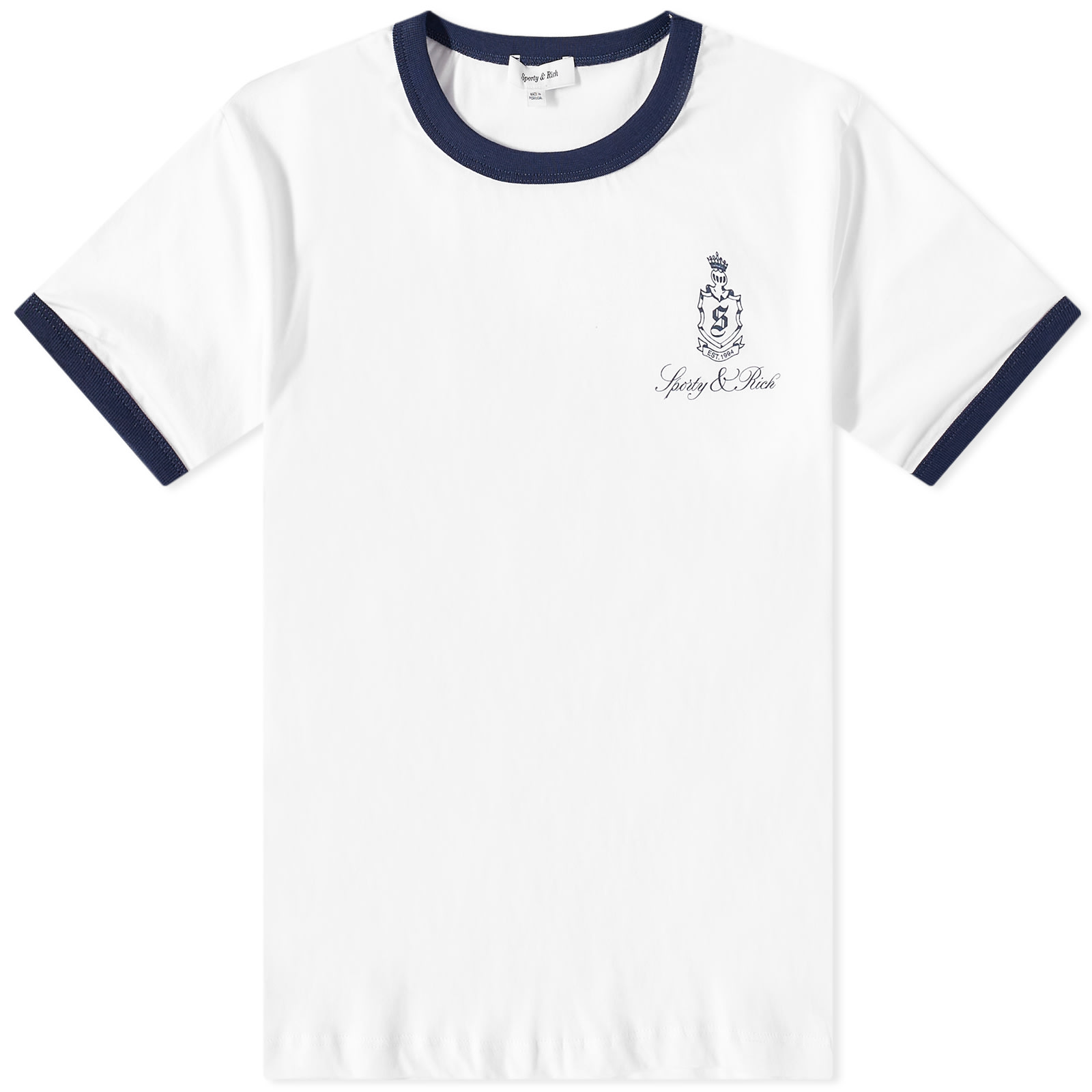 Sporty & Rich Vendome Ringer T-Shirt