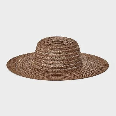 Shade & Shore Packable Straw Floppy Hat