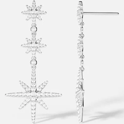 APM Monaco Météorites triple drop earrings